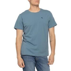 🎁 Tommy Bahama Lounge Tee Crew Neck T-Shirt Size Med $40 in Blue Sz Medium